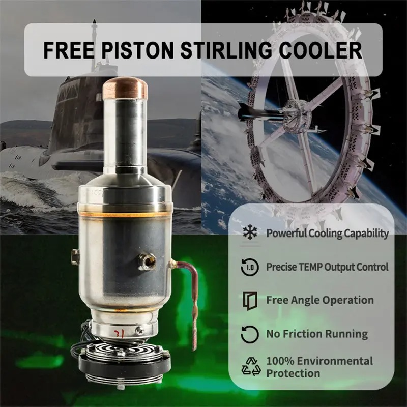 Free Piston Stirling Cooler